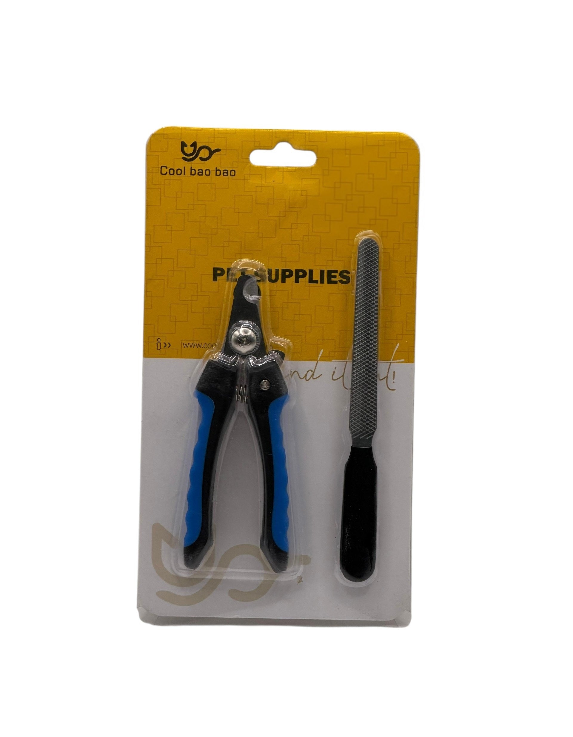 Kit Cortaúñas para Mascota “Clean Paw” Corte Seguro y Acabado Suave